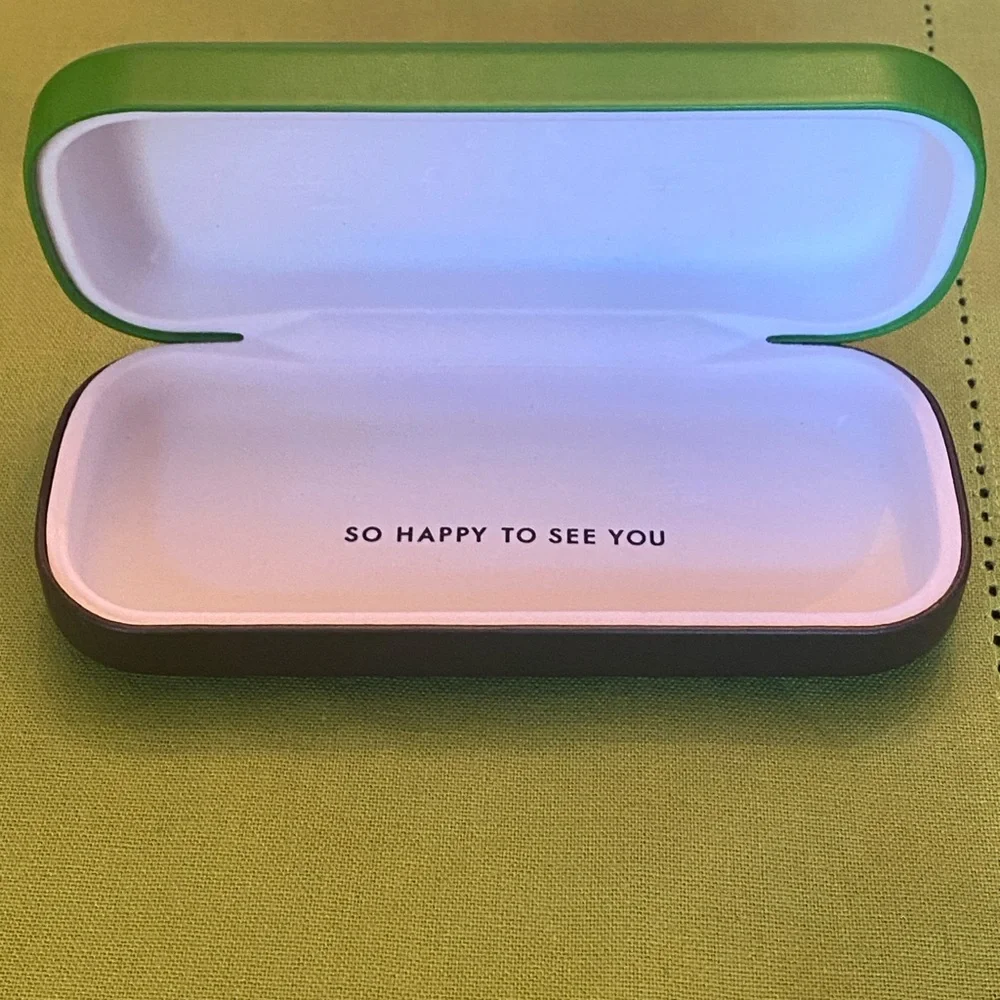 Kate Spade Vibrant Green Eyewear Case